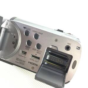 S3456○Canon キャノン デジタルビデオカメラ iViS HF R21 11年製 バッテリー BP-110 訳ありの画像4