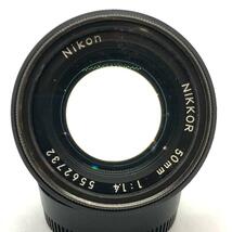 【C3982】ニコン ニッコール Ai-s NIKKOR 50mm F1.4 レンズ 油染み _画像2