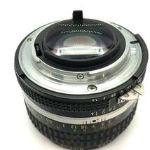 【C3982】ニコン ニッコール Ai-s NIKKOR 50mm F1.4 レンズ 油染み _画像8