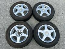 アクア ヴィッツ ポルテ スイフト ソリオ マーチ 4穴 PCD100/110 マルチ穴 165/70R14 スタッドレス4本セット 33_画像1