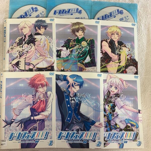 ドリフェス!!!!!! 全6巻 DREAM FESTIVAL レンタル版DVD