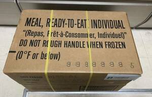 米軍放出品 MREレーション BOX 12食入り 戦闘食 野戦食 非常食 災害 保存食 ミリ飯 ミリメシ ミリタリーフード 箱 未開封品 ⑤
