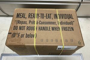 米軍放出品 MREレーション BOX 12食入り 戦闘食 野戦食 非常食 災害 保存食 ミリ飯 ミリメシ ミリタリーフード 箱 未開封品 ⑥