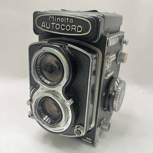 【KKB2251ST】Minolta AUTOCORD VIEW-ROKKOR 1:3.2 75mm 1:3.5 ミノルタ オートコード 二眼レフカメラ フィルム アンティーク 光学機器