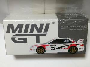 MINI GT 1/64 スバル インプレッサ S5 WRC 98 ラリー・ツールド・コルス1999 #22 左ハンドル MGT00564