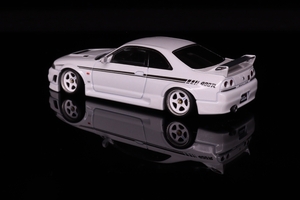 33DREAMS x 90Studio 1/64 ニスモ LM GT2 ホワイト ホイール 外径：8mm タイヤ外径：9.1mm