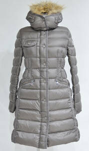 国内正規品 MONCLER モンクレール HERMIFUR エルミファー フードファー ダウンコート Y-246544