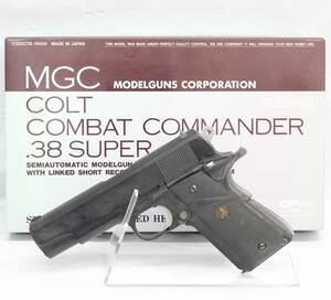ジャンク品 MGC プラスチックモデルガン コルト MKⅣ SERIES’80 コンバットマスター .38 SUPER ヘビーウェイトモデル