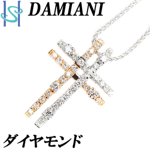 ダミアーニ ダイヤモンド ネックレス K18WG K18PG DAMIANI 送料無料 美品 中古 SH101968