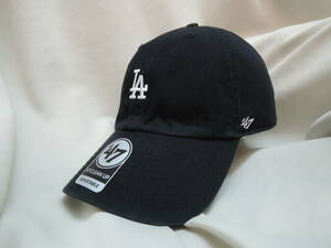 ☆ 47BRAND Dodgers Base Runner CLEAN UP Black 最新 人気商品 キャップ ミニロゴ ドジャース　送料\300~ 大谷翔平　山本由伸平