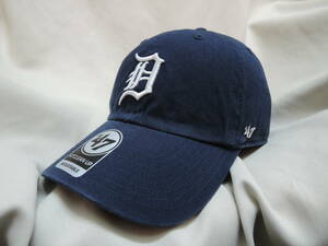 ☆ 47BRAND Tigers Home CLEAN UP Navy 紺 定番 人気商品 キャップ タイガース ネイビー 最新人気商品 送料￥300～ 