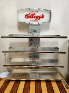 60s Kellogg's Store Display Rack 4段/ヴィンテージ ケロッグ ディスプレイラック
