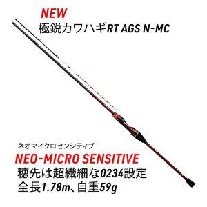 Daiwa ダイワ　極鋭カワハギ　RT　AGS　N-MC ワンピース