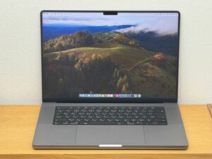 美品：MacBook Pro 16 M1 Pro スペースグレイ 付属品未使用品
