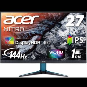 acer モニター　wqhd 144hz ips