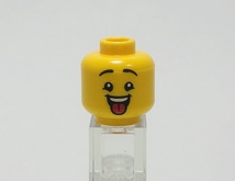 【新品未使用】レゴ　LEGO　ミニフィグ　ヘッド　頭　11 男の子　ベロ　舌　ダブルフェイス_画像1