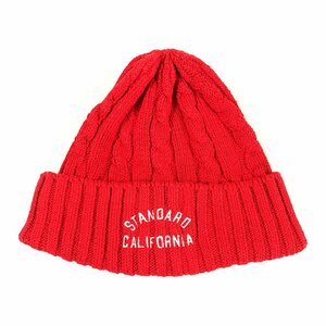 STANDARD CALIFORNIA スタンダードカリフォルニア SD COTTON WATCH CAP コットン ニットキャップ 正規品 / B4385