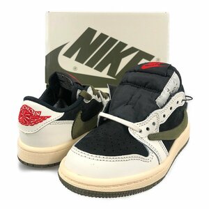 NIKE ナイキ ×Travis Scott 品番 DZ5909-106 JORDAN 1 LOW OG SP(PS) ジョーダン シューズ 子供用 US12c=18cm 正規品 / 32404