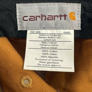 CARHARTT カーハート 品番 100289 ODESSA Cap コットン キャップ カーハートブラウン サイズフリー 正規品 / B4758の画像6