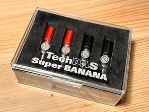 Tech DAS バナナプラグ Super BANANA（中古・良品）