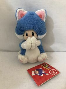 【正規品】スーパーマリオ3Dワールド ネコキノピオ マグネットぬいぐるみ[三英貿易]　中古品　#y-6624　