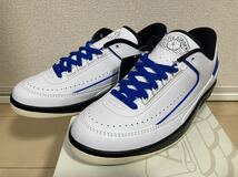 SNKRS購入 新品 M26.5cm■NIKE WMNS AIR JORDAN 2 RETRO LOW VARSITY ROYAL■ナイキ ジョーダン 2 ロー バーシティロイヤル DX4401-104_画像3