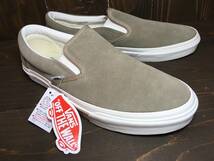 ★VANS バンズ 国内企画 slip on スリッポン スエード ココアブラウン 28.0cm 未使用 検 SK8 オールドスクール ERA スニーカー_画像6