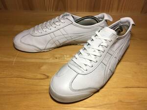 ★Onitsuka Tiger オニツカタイガー MEXICO 66メキシコ 66 白×白 27.5cm 美品 Used 検 スニーカー アシックス