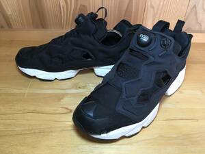 ★Reebok リーボック INSTAPUMP FURY ポンプ フューリー OG 黒×白 28.0cm 美品 Used 検 クラシック スニーカー