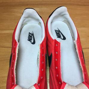 ★NIKE ナイキ CLASSIC CORTEZ クラシック ナイロン コルテッツ 赤×黒 2013年製 26.5cm Used 検 VNTG ワッフル LDV スニーカーの画像8