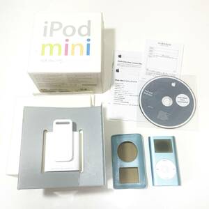  Apple iPod mini 4GB Blue M9436J/A A1051 動作確認済み アップル　iPod ミニ ブルー