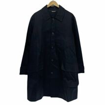 【 RRL 】 Waterproof Top Coat ステンカラー コート XL ブラック ウォータープルーフ トップコート ダブルアールエル Ralph ラルフ_画像1