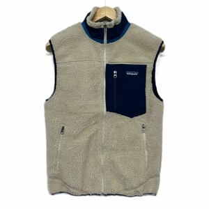 (705) 【 patagonia 】 2015 年 限定 クラシック レトロX ベスト S ナチュラル アイボリー classic retro-x vest