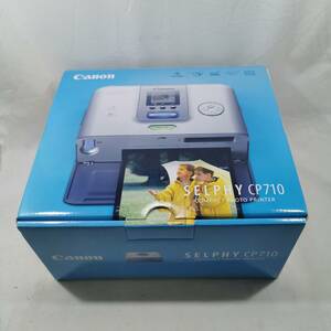 未使用 Canon キヤノン コンパクトフォトプリンター SELPHY CP710 現状渡し