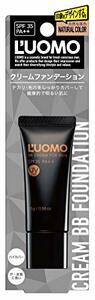 L'UOMO(ルオモ) マットキープBBクリームN 自然な肌色 25g SPF35 PA++ バレない ニキビ跡 青ヒゲ・・・