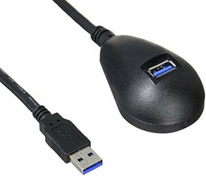 Groovy 卓上 USB延長ケーブル [ USB3.0 (A・平型) オス - メス ] 全長約100cm GR-DT・・・