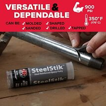 J-B Weld (ジェイビー ウェルド) 8267 SteelStik スチールスティック スチール補強エポキシパテス・・・_画像4