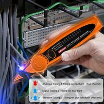 CAT5 / CAT6用の多機能ネットワークケーブルテスターのアップグレード、マルチメーター付きイーサネットネットワーク・・・_画像3