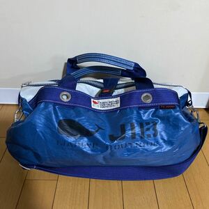 美品 JIB Border Duffle Bag ボストンバッグ ボーダーダッフルバッグ セイルクロス 2651343 ジブ 