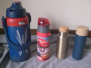 ３　水筒　ウォーターボトル　パール金属　Skater　Cars　ドウシシャ　KATER　THERMOS　７本set