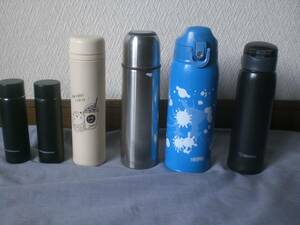 ７　水筒　ウォーターボトル　ドウシシャ　ZOJIRUSHI　THERMOS　６本set