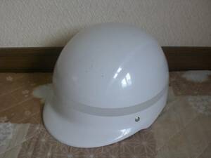 97 TOYO SAFETY Toyo safety white helmet for bicycle L size 58-60 centimeter 