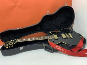 200259◆Epiphone　エピフォン　レスポール？　LP　CST　B　エレキギター　ハードケース付【写真追加あり】◆M