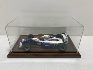 6057◆Ayrton Senna　elf　1/18　Williams　FW　16　Renault　ミニキャンプ　置物　写真追加あり◆C1