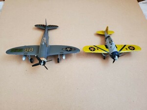 1/72アメリカ海軍　レザーパック　P47Dサンダーボルト　完成済み2機セット