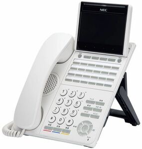 【美品】8台セット NEC ITK-24CG-1D(WH)TEL 24ボタンカラーIP多機能電話(ホワイト) DT900 Aspire UNIVERGE SV