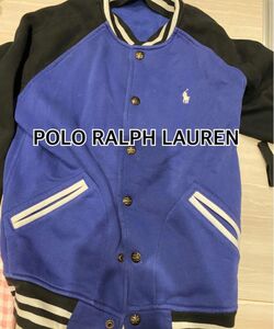 POLO ポロ ラルフローレン　ジャケット　S スタジャン　ブルー　