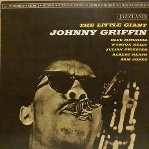 米JAZZLAND盤LP 60's赤ラベル！Johnny Griffin / The Little Giant 1959年作 JLP 993 Wynton Kelly Blue Mitchell Sam Jones Riverside