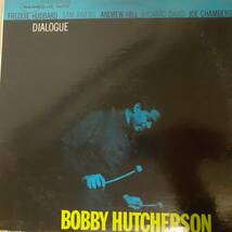 米BLUE NOTEオリジLP 青白ラベル NEW YORK USA！VANGELDER刻印 Bobby Hutcherson / Dialogue 1965年 BST84198 Freddie Hubbard Sam Rivers_画像1