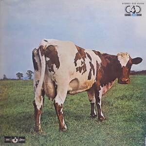 クアドラ 4ch RM Sound盤 日本HARVEST盤LP！Pink Floyd / Atom Heart Mother 1974年 東芝 EOZ-80008 ピンク・フロイド 原子心母 CD-4 SQ